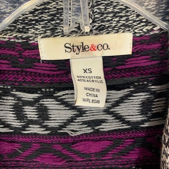 Style & Co small sweater - Picture 2 of 3